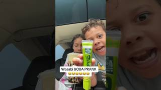 Wasabi BOBA PRANK 🤣🤣🤣 [upl. by Anide816]