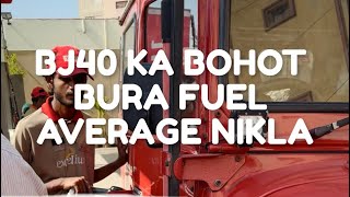 Land Cruiser BJ40 Fuel average samne ageya [upl. by Lesiram196]