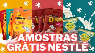 Nestlé distribui amostras grátis [upl. by Osborne]