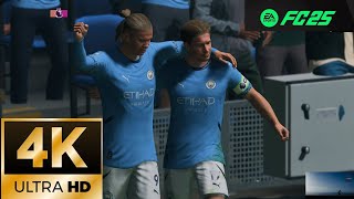 FC25 4K  Manchester City vs Fulham  Premier League  FtHaalandAdama Traoré  4kgameplay [upl. by Blackmore130]