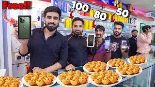 Eat Pani Puri amp Win iPhones  Challenge  पानी पूरी खाओ और स्मार्टफोन जीतो 🤑 [upl. by Papert795]