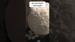 6 fun ways to transform IKEA’s cheapest lampshade Regolit shorts ikea ikeahack lighting [upl. by Leseil431]