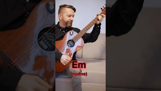 Nudne akordy zmień to Czas na akord Em 🎸🔥🙂 gitara akordy chords guitarchords guitar [upl. by Aiekan]