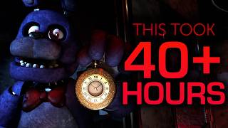 I Beat FNAF 1 But Every Night Takes 6 Hours [upl. by Thor]