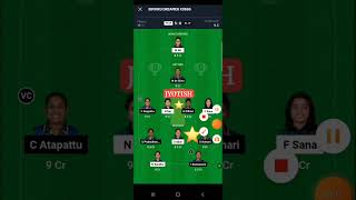 PK w vs SL w Dream11 Team  PAK w vs SL w Dream11 Prediction dream11 shorts [upl. by Harvard]