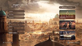 Assassins Creed Mirage  Main Menu Theme [upl. by Kudva690]