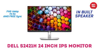 DELL S2421H 24 INCH IPS MONITOR FULL REVIEW [upl. by Lonergan340]