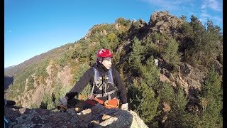 Ferrata Roca de la Creu  Ribes de Freser [upl. by Leipzig]