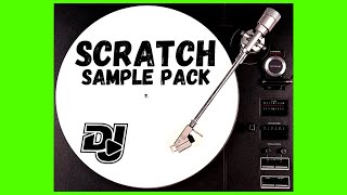 Free dj scratch samples  Free Sample Pack  🤮 By antidoteaudio [upl. by Einej]