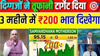 samvardhana motherson share latest news  motherson sumi share target  motherson stock analysis [upl. by Madox]