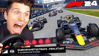 Mein erster FEHLSTART in der FORMEL 1  F1 24 [upl. by Naved800]