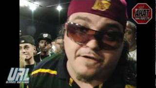 AHAT Rap Battle Donnie Menace vs Fatz pt 2 [upl. by Lisan]