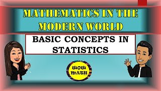 BASIC CONCEPTS IN STATISTICS  MATHEMATICS IN THE MODERN WORLD [upl. by Ailhad]