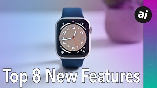 Top 8 New Features of Apple Watch Series 8 [upl. by Anoet456]