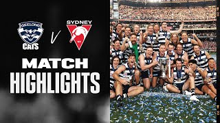 Geelong Cats v Sydney Swans Highlights  2022 Toyota AFL Grand Final  AFL [upl. by Mcknight488]