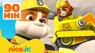 Rubble Rescues the Kitten Catastrophe w PAW Patrol  90 Minute Compilation  Rubble amp Crew [upl. by Adian]