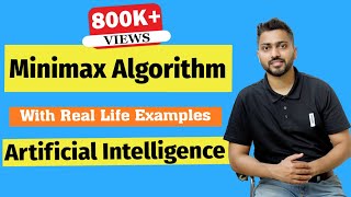 Minimax Algorithm in Game Playing  Artificial Intelligence [upl. by Alodie]