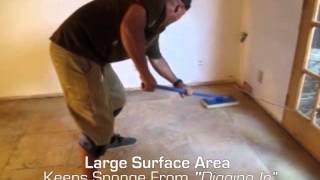 How to clean grout haze from tile fast and easy The Floor Wand [upl. by Eilram381]