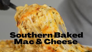 How To Make Baked Mac amp Cheese Recipe  OneStopChop [upl. by Annej441]