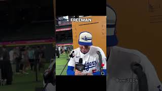 Shohei Ohtani amp Freddie Freeman BOTH MVP amp 2024 World Series Champions amp BADASSES💥💥💥🚀🚀🚀🏆🏆🏆 [upl. by Anaylil]