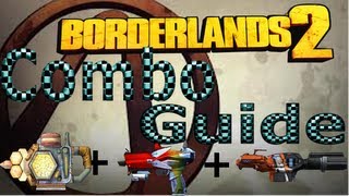 Borderlands 2 Combo Guide Logans gun Norfleet and The Sham shield UVHM [upl. by Ahsaek863]