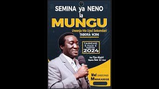 2 MAMBO YA KUFANYA UNAPOKATALIWA KIMFUMO  MWL CHRISTOPHER MWAKASEGE  TABORA [upl. by Ytsanyd]