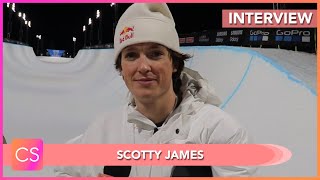 Scotty James Ties Shaun White on Most 3Peat Gold in Snowboard SuperPipe at X Games Aspen [upl. by Daggett882]