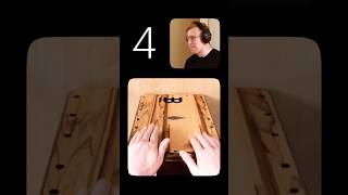 Matching guitar riffs on cajon part 4 [upl. by Aerdnat]