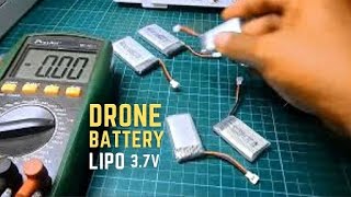 Drone Battery LiPo 37V Unboxing Filipino [upl. by Jallier999]