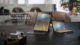 Meet the new Lenovo ThinkPad X1 Fold 2023 [upl. by Ewolram140]