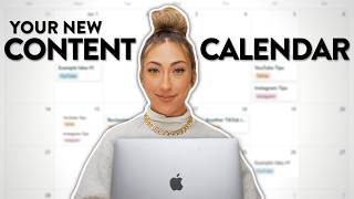 Content Calendar Notion Tutorial  free template 📅💡 how to use notion for content creators [upl. by Alexei]