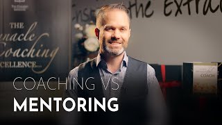 Coaching Vs Mentoring  The Coaching Institute [upl. by Anaejer]