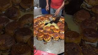 ⚡⚡ Brown Burger Making Process⚡⚡ shorts telugufoodie esangathulu streetfood foodie omelette [upl. by Everrs]