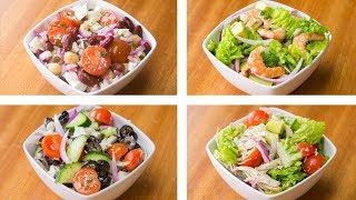 5 Recetas de Ensaladas Para Bajar de Peso Saludables amp Fáciles [upl. by Alair]