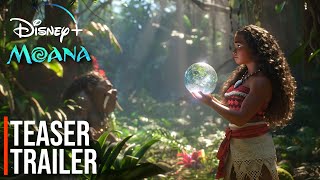 Moana The Movie  Live Action  Teaser Trailer 2025  Dwayne Johnson Zendaya  Disney Concept [upl. by Wynn]