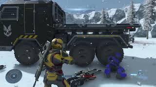 Halo Infinite my custom campaign quotPROJECT FROSTquot with THIRD PERSON MODE on XBOX SERIES X💪 [upl. by Eilra]