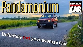 Engine swapped Fiat Panda sleeper terrorizes the countryside Daily use supercar chaser Obviously [upl. by Noyk]