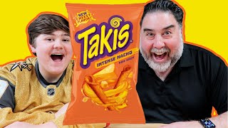 NEW Cheesy Flavor Takis Intense Nacho NonSpicy Flavor [upl. by Riker]