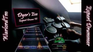 Dyers Eve Expert Drums  100 FC Global 1st place Guitar Hero Metallica [upl. by Udelle]