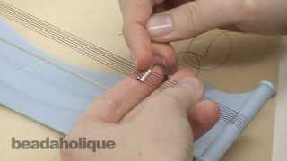 How to Use the Jewel Loom Beading Loom [upl. by Najtsirk847]