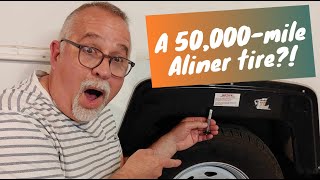 A 50000 mile Aliner tire [upl. by Ahsinyar837]