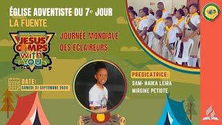 ÉGLISE ADVENTISTE DU 7ᵉ JOUR La Fuent  Journée Mondiale des Éclaireurs Samedi 21 septembre 2024 [upl. by Acirea569]