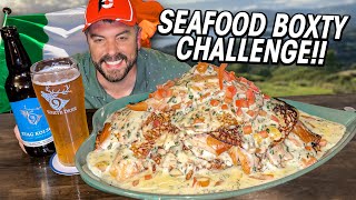 Wild Atlantic Way 3kg Irish Seafood Fish Boxty Challenge in Bantry Ireland [upl. by Ameline381]