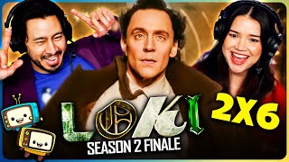 LOKI 2x6 FINALE quotGlorious Purposequot Reaction amp Spoiler Review  Tom Hiddleston  Owen Wilson [upl. by Ahtanamas]