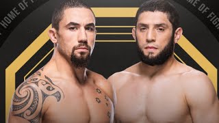 ROBERT WHITTAKER VS IKRAM ALISKEROV  FIGHT PREDICTION [upl. by Ihcalam]