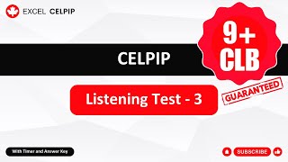 CELPIP Listening Practice Test With Answers  CELPIP Listening Mock Test [upl. by Hazard37]