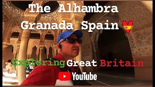 Visit Alhambra Granada Spain Tourist Attractions  Travel Vlog [upl. by Monahan556]