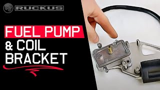 TRS FUEL PUMP AND COIL BRACKET RUNDOWN [upl. by Carly]