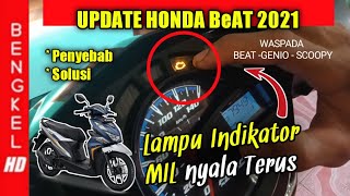 CARA MENGHILANGKAN LAMPU MIL NYALA DI YAMAHA NMAX OLD [upl. by Raycher]