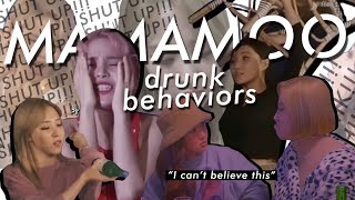 MAMAMOO questionable behaviors when drunk [upl. by Neerol]